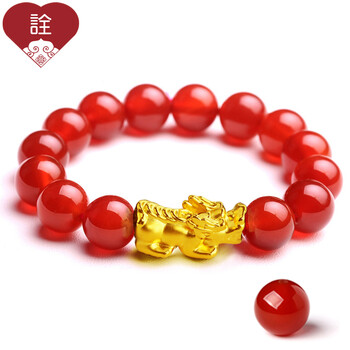 诠心诠意 3D硬金黄金貔貅手链男女款路路通开运佛珠天然转运珠礼物 草绿色【图片 价格 品牌 报价】-京东