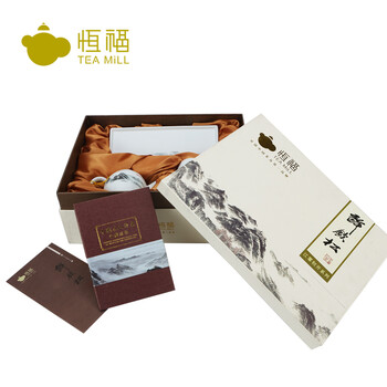 
                                        恒福 茶具 景德镇陶瓷功夫茶具整套套装名家珍品 江雾初开盖碗半组                
