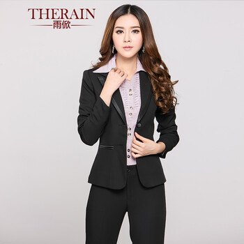 雨俽THERAIN 2014新款秋装正品女士西装品牌