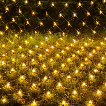 led渔网灯 网状彩灯串灯 满天星庭院圣诞装饰灯 新年春节户外防水