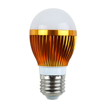 纳新LED球泡灯节能灯泡光源 贴片灯珠 金色/正白光/5W