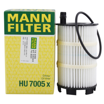 曼牌（MANNFILTER）机油滤清器HU7005x适用途锐/奥迪A5/A6/A8/Q7/R8