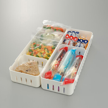 日本进口inomata冰箱冷冻收纳盒 pp材质 冰箱