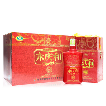 互助42度祥和永庆和10版青稞酒 清香型白酒 500ml*6 整箱装