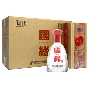 【厂家直营】今世缘42度国缘单开 浓香型白酒500ml*6瓶 整箱