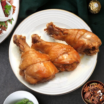大午 清真大鸡腿70g*7卤味熟食 扒鸡鸡腿肉 保定特产小零食 真空包装