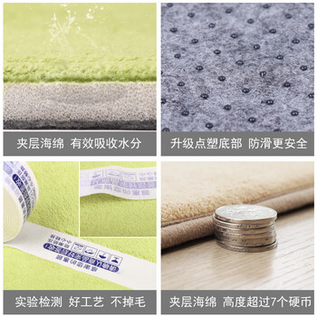 
                                        昕彤美家 圆形地毯 客厅茶几欧式地垫子厨房圆形加厚电脑椅简约纯色地毯 酒红色长毛绒 120*120cm                