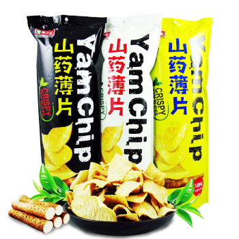 豫味之源山药片88g*6包网红零食山药薄片薯片办公室休闲小吃整箱零批
