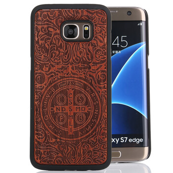 ON 实木手机壳 适用于三星s7 edge 康斯但丁【