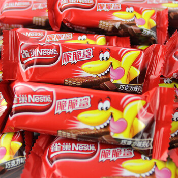 雀巢脆脆鲨 威化巧克力花生\/巧克力\/奶香\/黑芝麻\/抹茶味夹心威化饼干500g 休闲零食 长条款巧克力味【图片 价格 品牌 报价】-京东