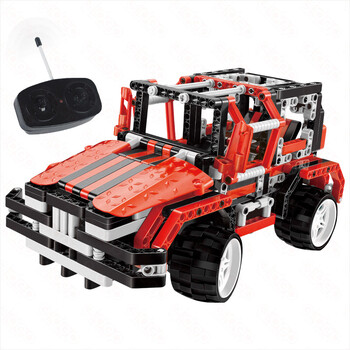 益智玩具 早教启智 zxz 乐遥控积木儿童玩具拼装电动玩具机器人男孩