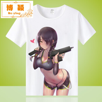 少女前线t恤指挥官德皇春田格林娜动漫游戏周边二次元枪娘衣服 7 童装