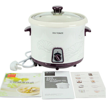 
                                        天际(TONZE)DDG-W310N电炖锅煲汤锅1L                