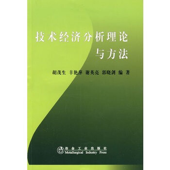 技术经济分析理论与方法胡茂生 胡茂生 97875