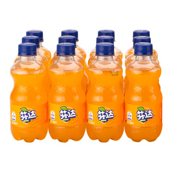 芬达 Fanta 橙味 橙汁 汽水饮料 碳酸饮料 300m
