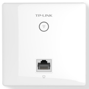 TP-LINK AP302I-PoE 300M无线86型面板式AP 企业级酒店别墅wifi 接入POE供电 AC管理