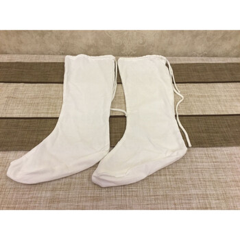 男女袜子唐服汉服袜子白色云袜戏曲服装古装影视布袜