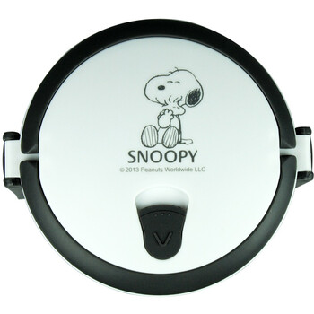 史努比（SNOOPY） 圆形双层不锈钢保温饭盒1400ml DF-8006 白色