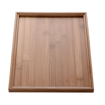 
                                        一屋窑制 一屋窑 茶具 茶托 竹制茶盘  果盘 竹盘                