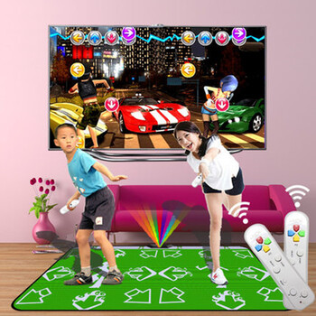 圣舞堂体感跳舞毯电视电脑双人两用发光按摩P