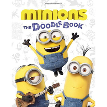 小黄人:涂鸦书 英文原版 minions: the doodle book