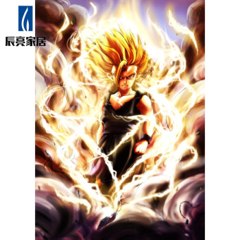 辰亮家居孙悟空塞亚人学生宿舍超大高清动漫壁纸装饰壁画 编号-l 大