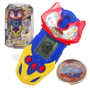 梦龙游戏机掌机 洛克王国王者徽章红外对战机