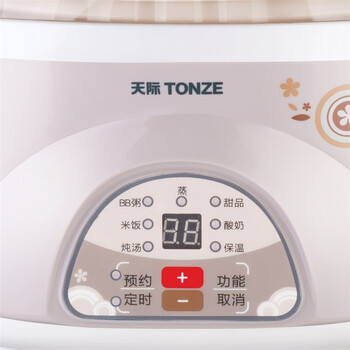 
                                        
                                                                                天际(TONZE)电炖锅隔水炖 煮粥煲汤1锅3胆DDZ-16BW 1.6L                