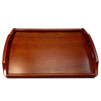 
                                        唐易 长方形木盘果盘托盘 手提实木茶盘茶盘平盘茶具 大号50.5cm                