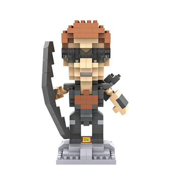 loz小颗粒积木拼装玩具 乐高漫威复仇者联盟 鹰