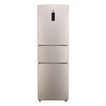 伊莱克斯(electrolux)eme2210td 225升小型迷你三门冰箱家用风冷无霜