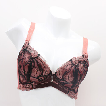 内衣 2014新款奢华蕾丝刺绣聚拢收副乳<em>文胸</em>JA
