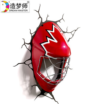 
                                        造梦师现代卧室灯具楼梯过道欧美式创意圆球冰球面具壁灯LED灯儿童房小夜灯                