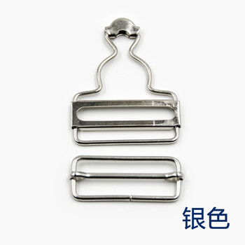 
                                                                                迈利达 背带裤葫芦扣 牛仔女装孕妇装背带调节日字扣 童装背带裤卡子 背带扣 银色葫芦+日字2付 3.5cm                