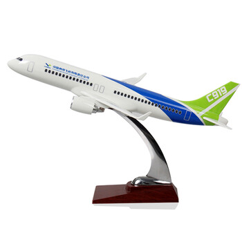 飞机模型仿真 新品C919大型民用客机模型家具