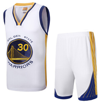 球衣勇士队30号库里球衣号码男生夏季篮球服