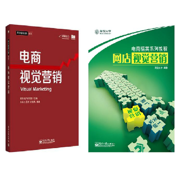 《正版包邮!电商视觉营销+网店视觉营销 电商