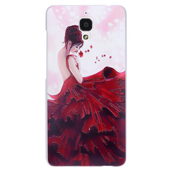 艾美诺 手机套手机壳 适用于小米4 <em>红裙</em>女孩【