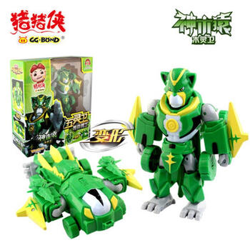 猪猪侠 五灵王守卫者 五灵卫5合1变形机器人 全