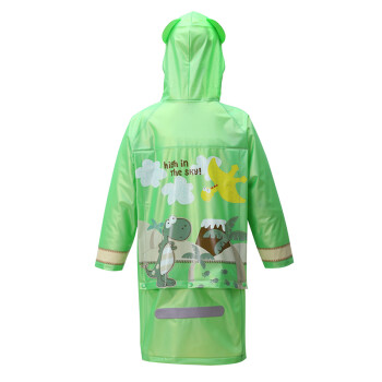 
                                        
                                        正招（kendo）儿童雨衣带书包位小学生雨披小孩卡通雨衣 R1绿色恐龙S码                
