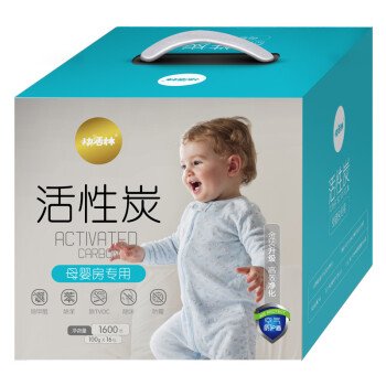 
                                        
                                                                                快活林 母婴急入住活性炭除甲醛 装修新房除味活性竹炭包家用 1600g母婴炭防护盾碳包                