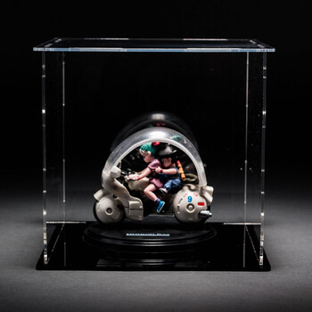 七龙珠 悟空布玛骑摩托车 悟空骑龙场景 两款模