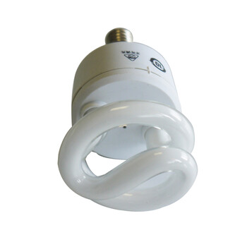 松下（Panasonic）螺旋型节能灯5W E14灯头 6支装 冷光/日光色