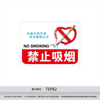 《公共场所消防安全标识牌标语 禁止吸烟 创建
