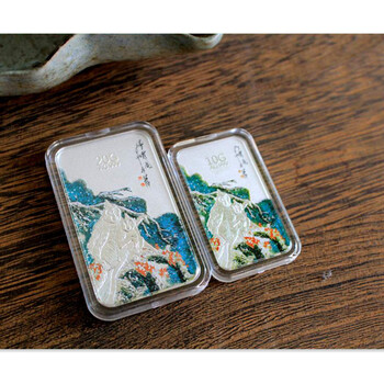 凤凰藏品 2016丙申 猴年 瑞雪封侯 贺岁银条 5