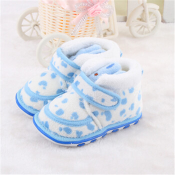 0-1岁男女宝宝鞋学步鞋冬季棉鞋婴儿鞋软底鞋