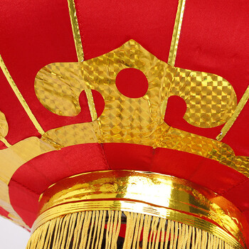 爱度ks 春节喜庆年货装饰国庆过年元旦装饰挂件 植绒灯笼 创意宫灯 恭喜发财灯笼60# 灯笼单个装