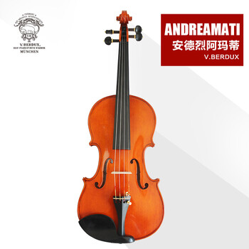 阿玛蒂专业小提琴意大利进口云杉木雕刻琴头提