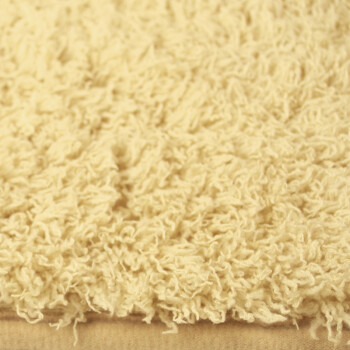 青苇 加密加厚 北极绒门垫 脚垫  防滑可水洗 50*80cm 米黄