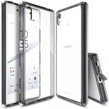 Rearth 韩国进口索尼Z5手机壳 透明硅胶保护套